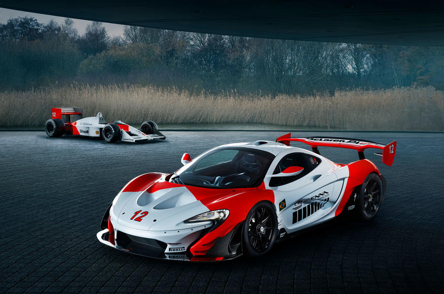 McLaren P1 GTR inspired by Ayrton Senna